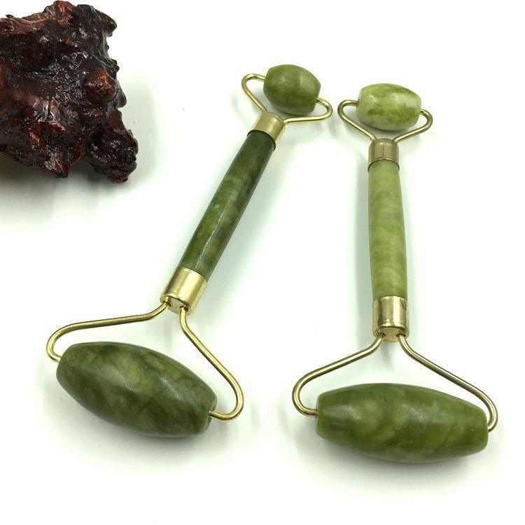 Double Head Jade Facial Massage Roller - Relax with Beauty