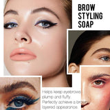 Eyebrow Shaping Soap Styling Gel Wax With Brush - Relax with Beauty