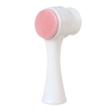 Double-Sided Silicone Facial Cleansing Brush - Relax with Beauty