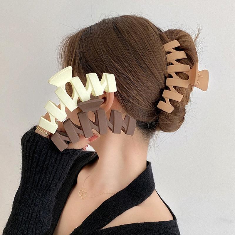 Fashion Claw Clip - Relax with Beauty